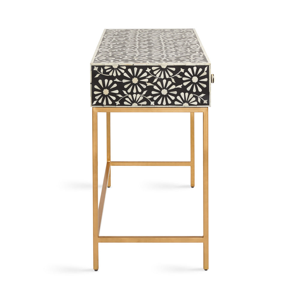 Augustine Bone Inlay Console Table