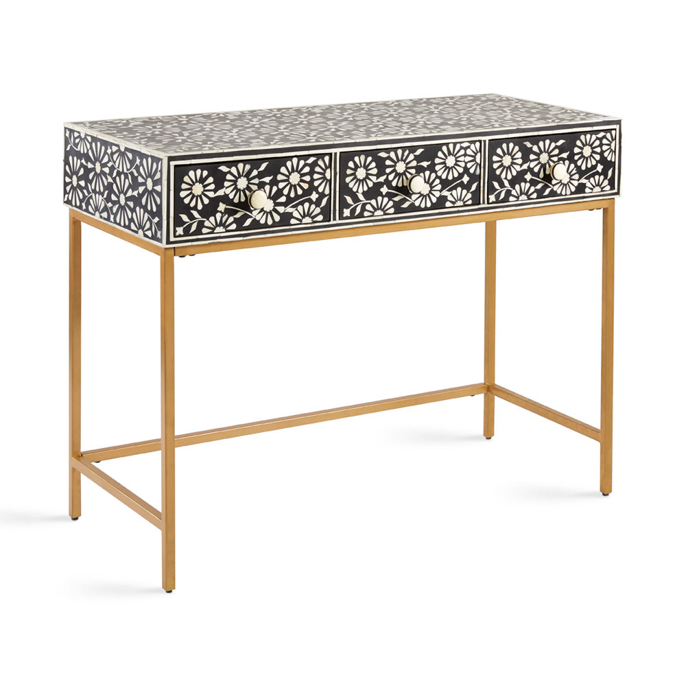 Augustine Bone Inlay Console Table