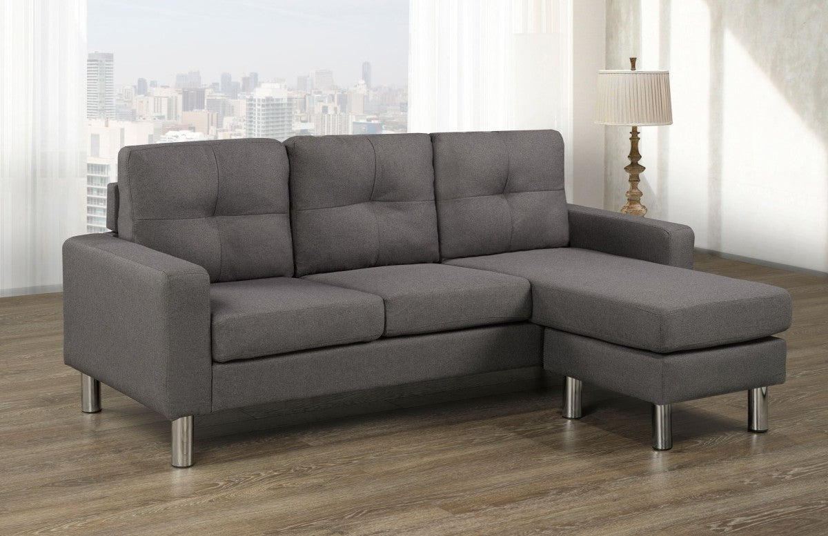 SECTIONAL - DARK GREY