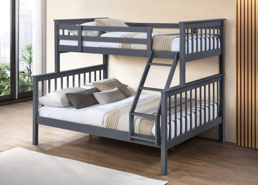 Single Over Double Bunk Bed