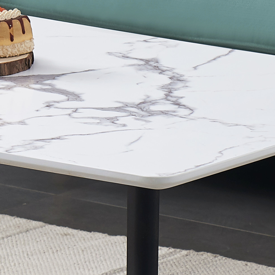 Ninja Coffee Table with Faux Marble Top
