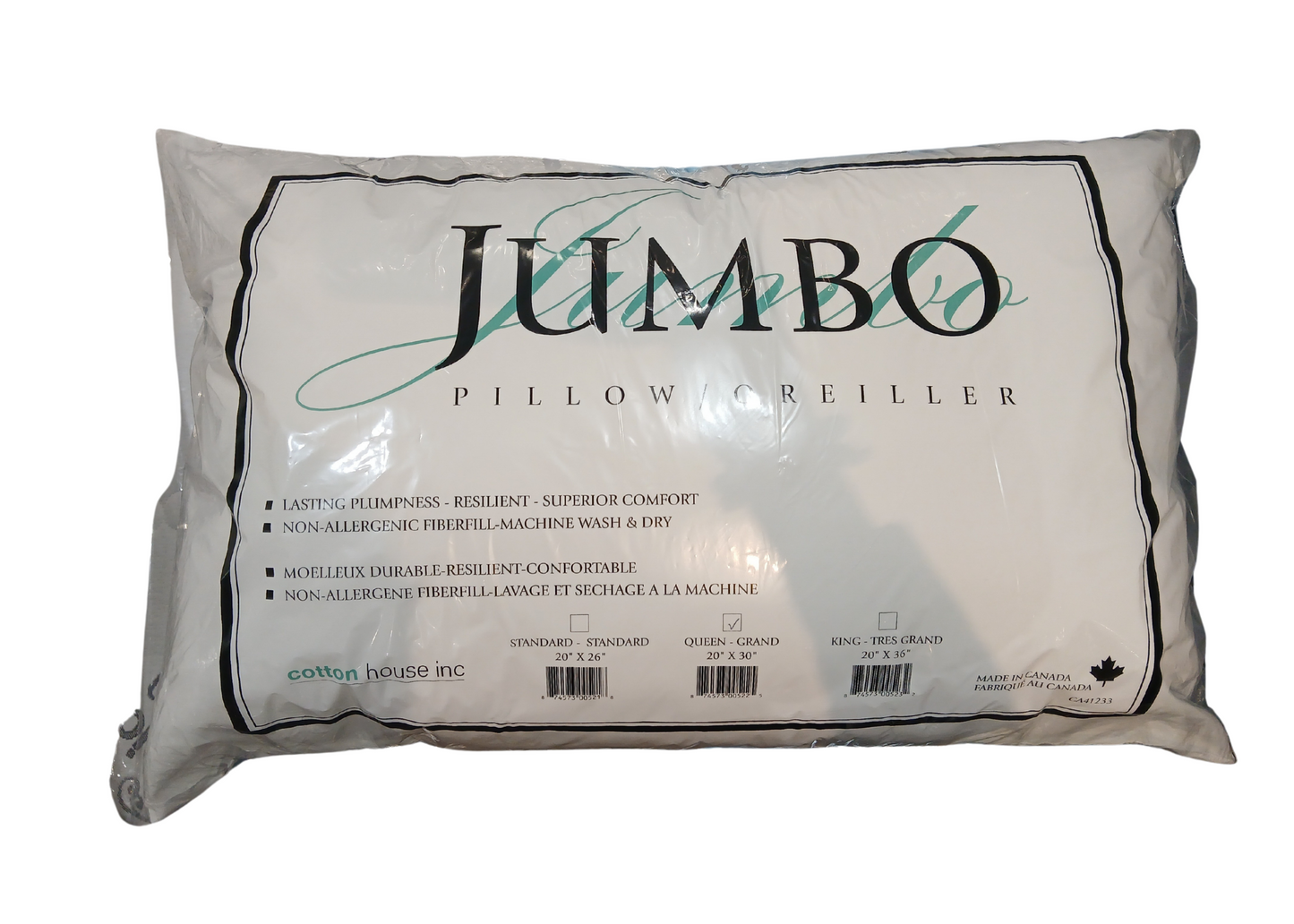 (BUNDLE) Doria Bed Bundle Queen Size Bed with Euro Top Mattress + 2 FREE Jumbo Pillows