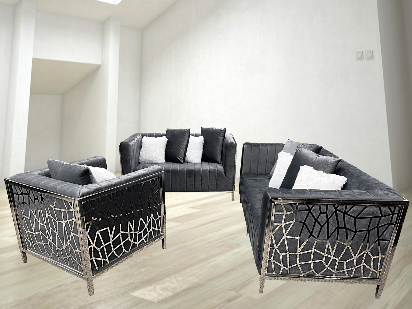 Angelina (3Pcs) Living Room set