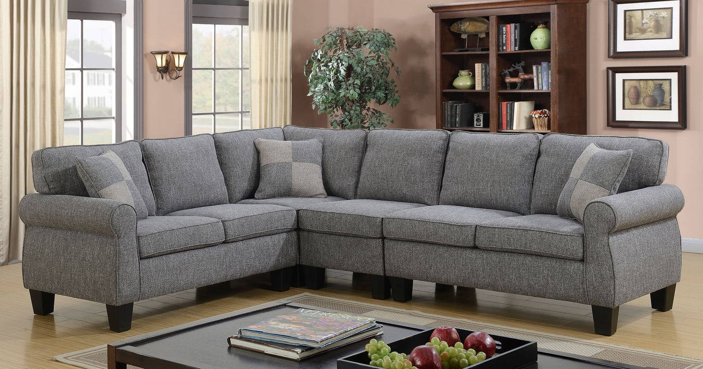 SECTIONAL - GREY