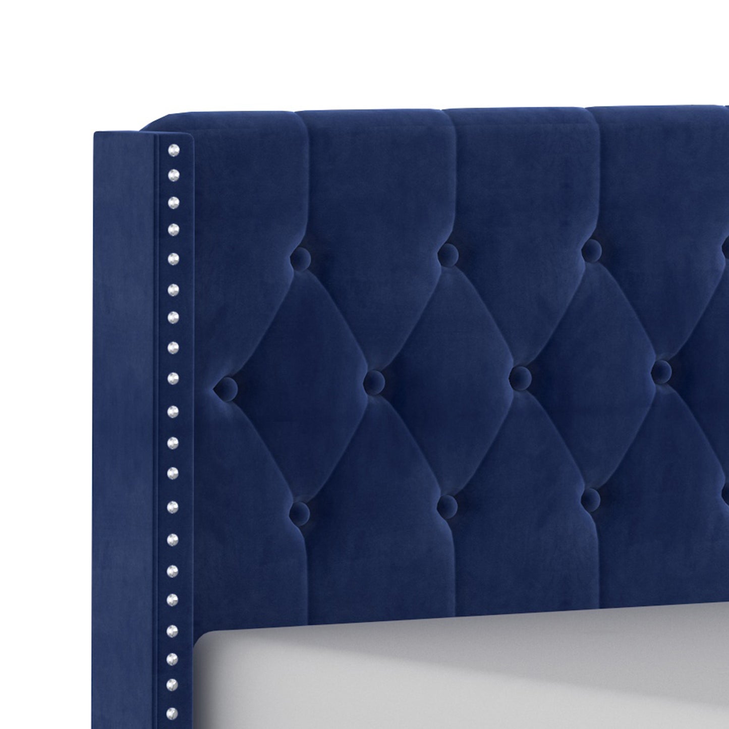 Gunner 60" Queen Bed in Blue