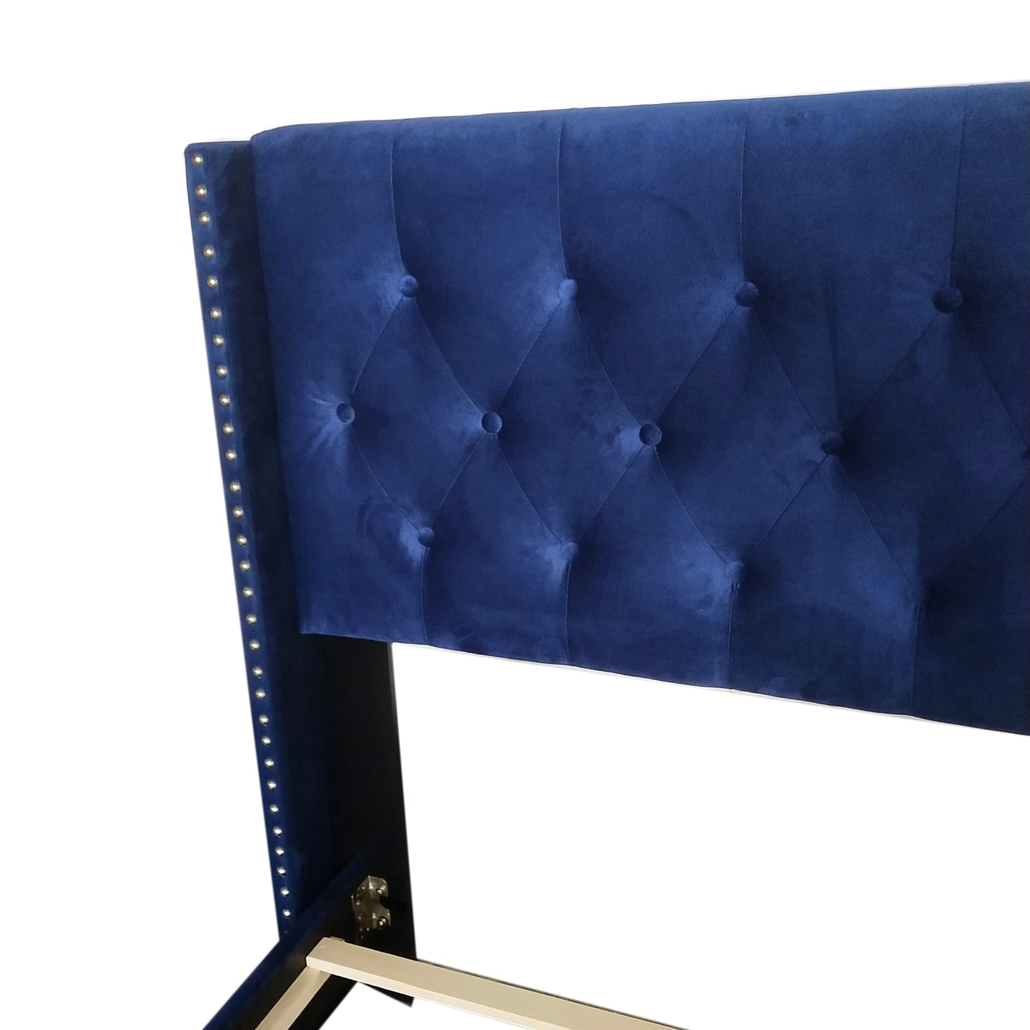 Gunner 60" Queen Bed in Blue