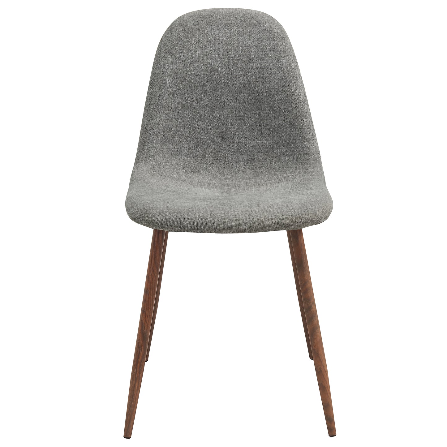 Lyna Side Chair in Grey and Walnut (Each)