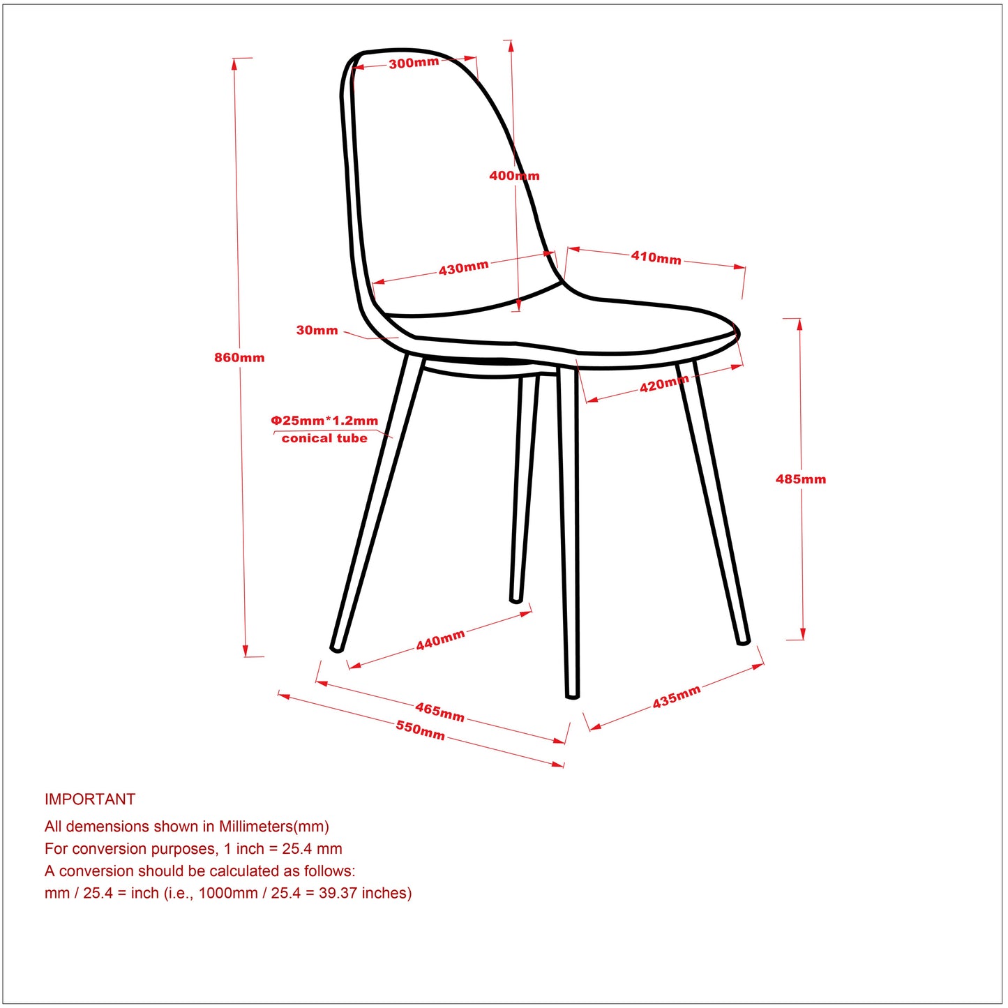 Lyna Side Chair in Grey and Walnut (Each)