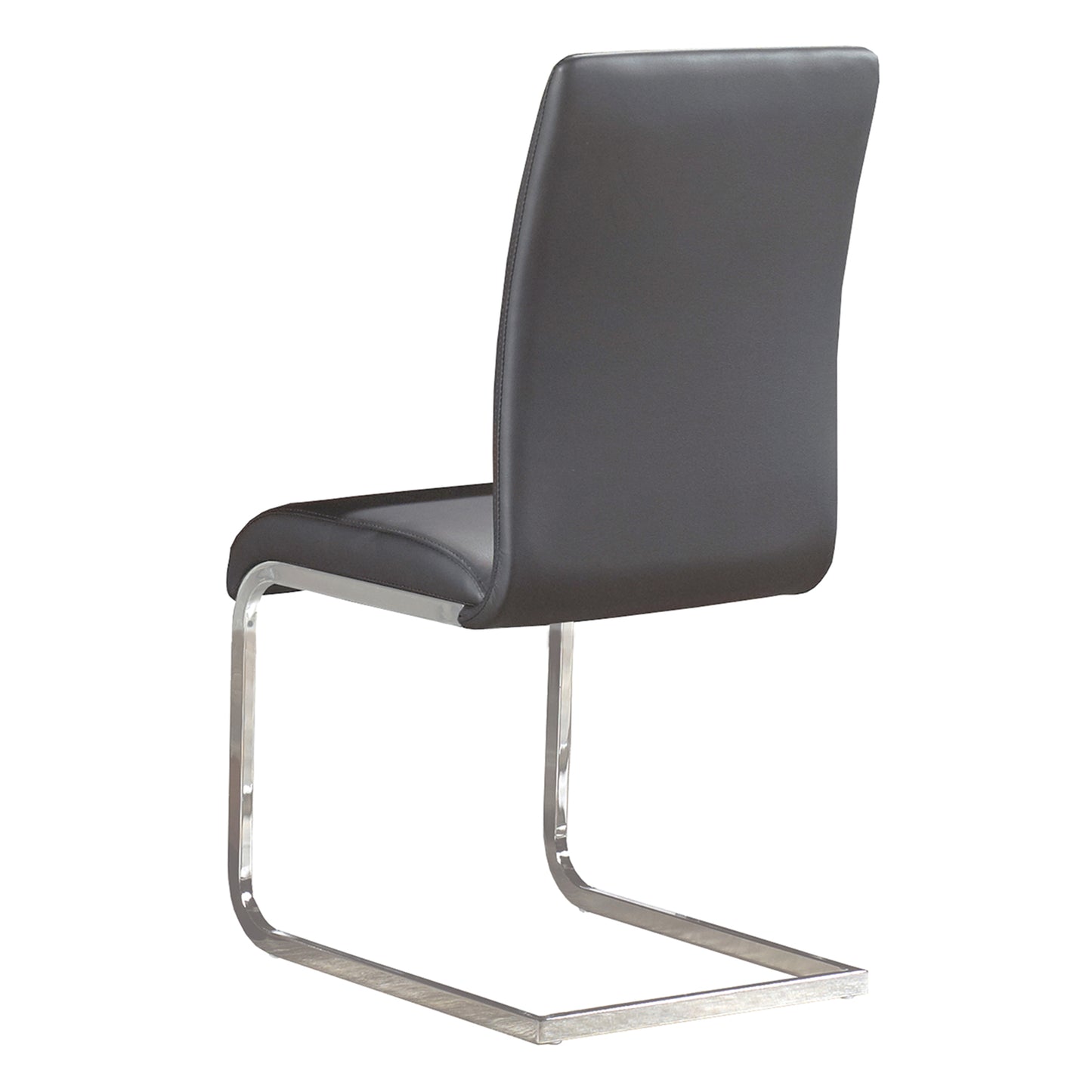 Maxim Side Chair in Grey and Chrome (Each)