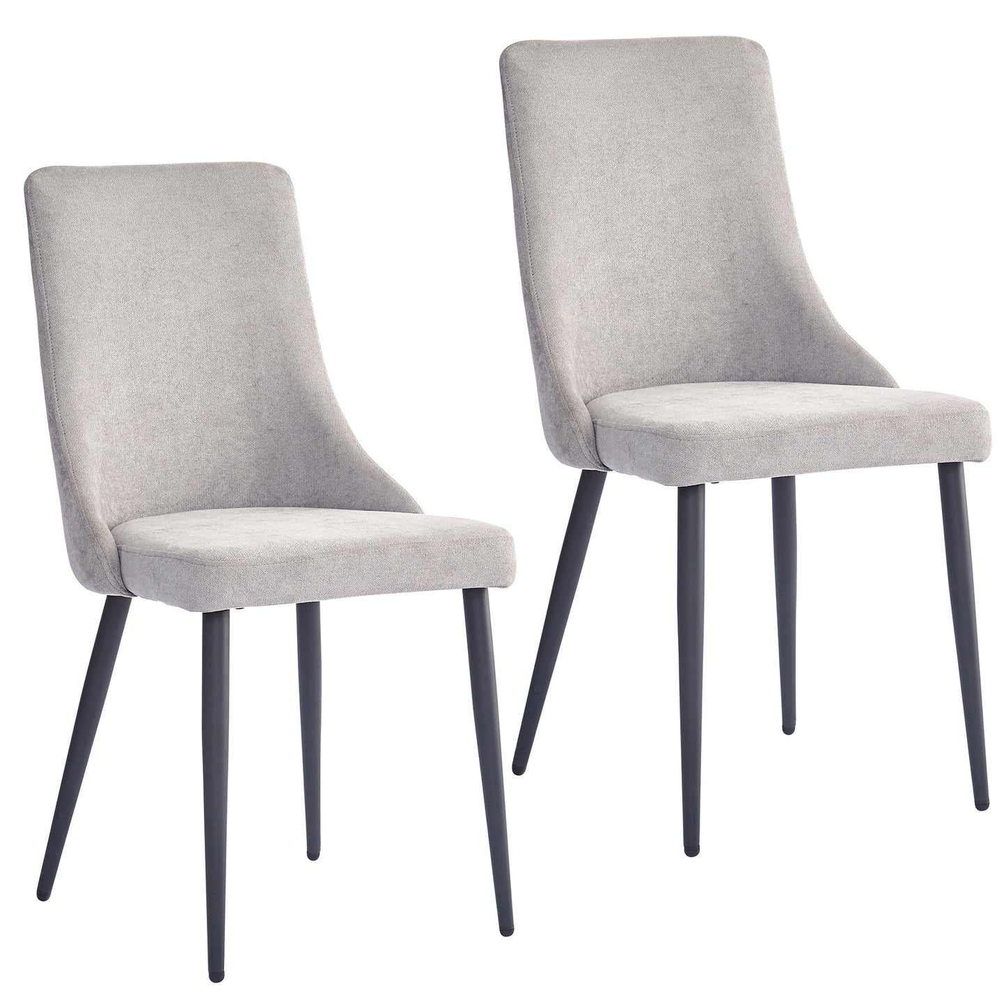 Venice Side Chair in Grey and Black (Each)