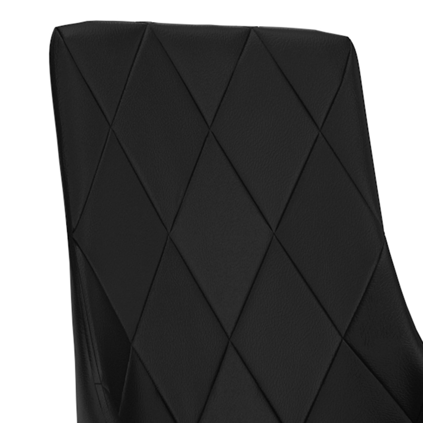 Antoine Side Chair in Black and Aged Gold (Each)