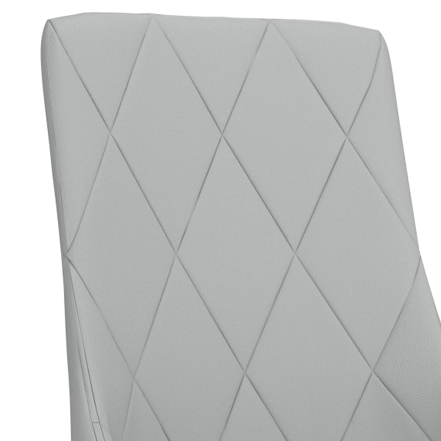 Antoine Side Chair in Light Grey and Aged Gold (Each)