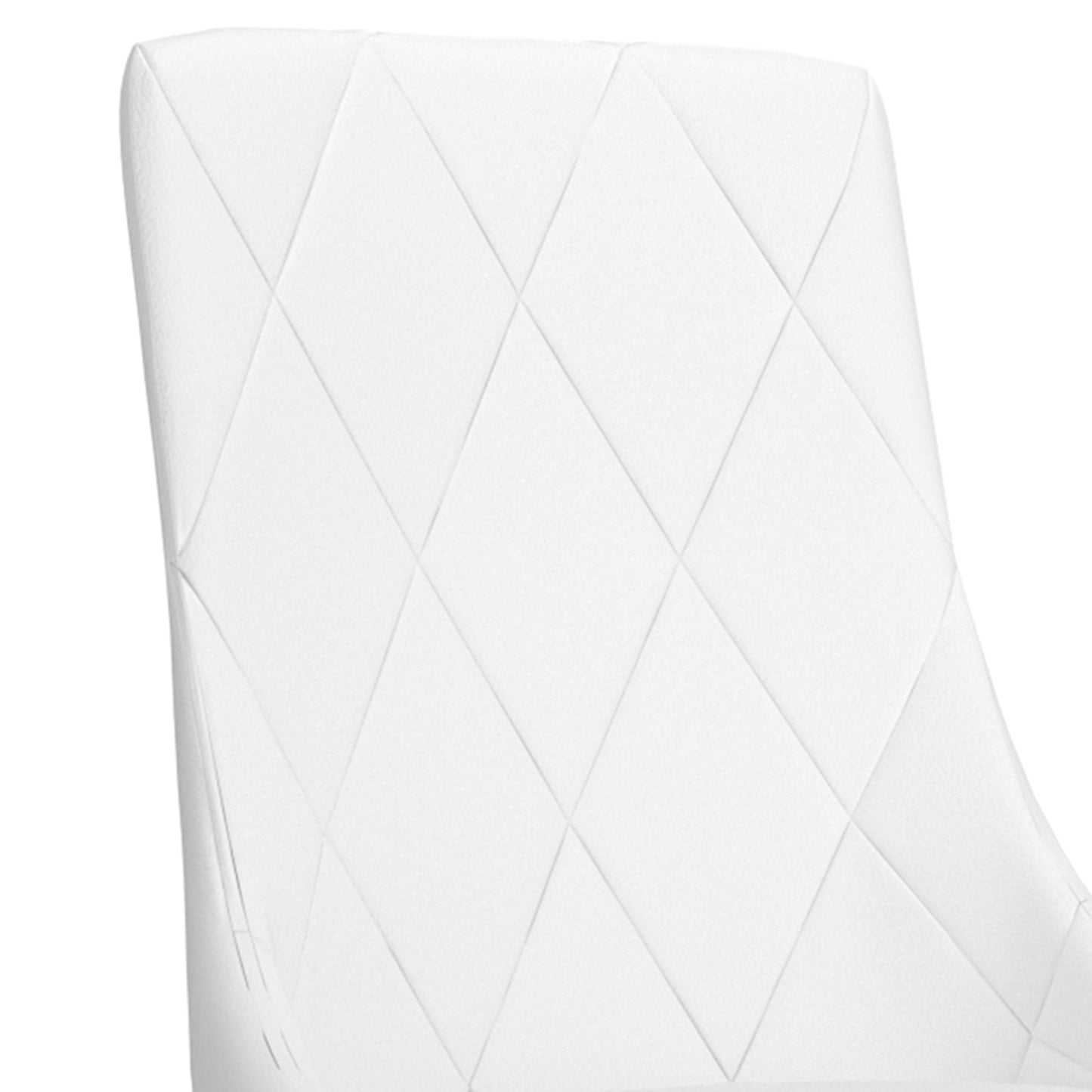 Antoine Side Chair in White and Aged Gold (Each)