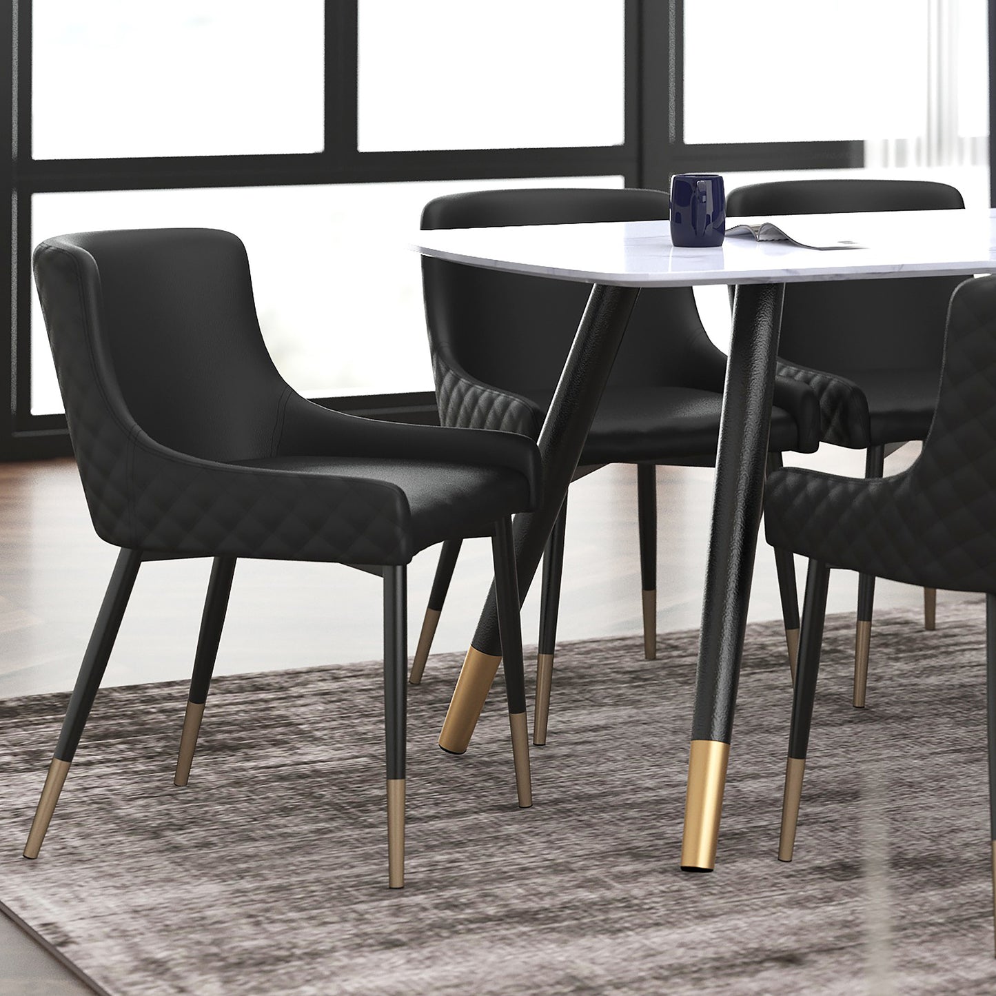 Xander Side Chair in Black (Each)