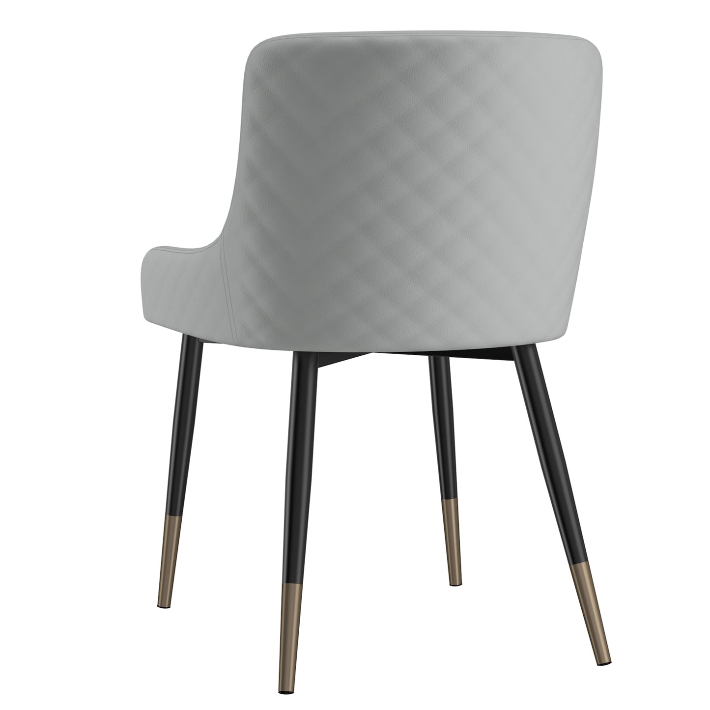 Xander Side Chair in Light Grey and Black (Each)