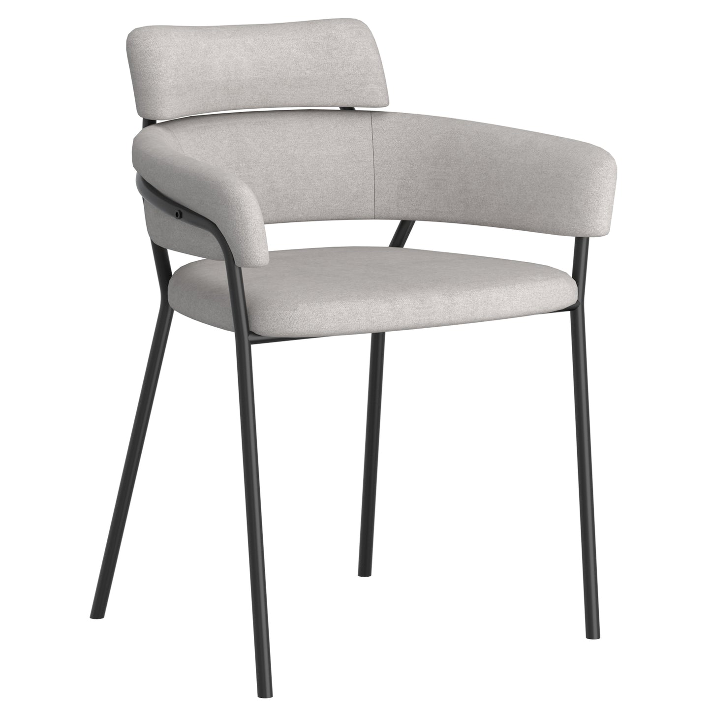 Axel Side Chair Grey and Black (Each)