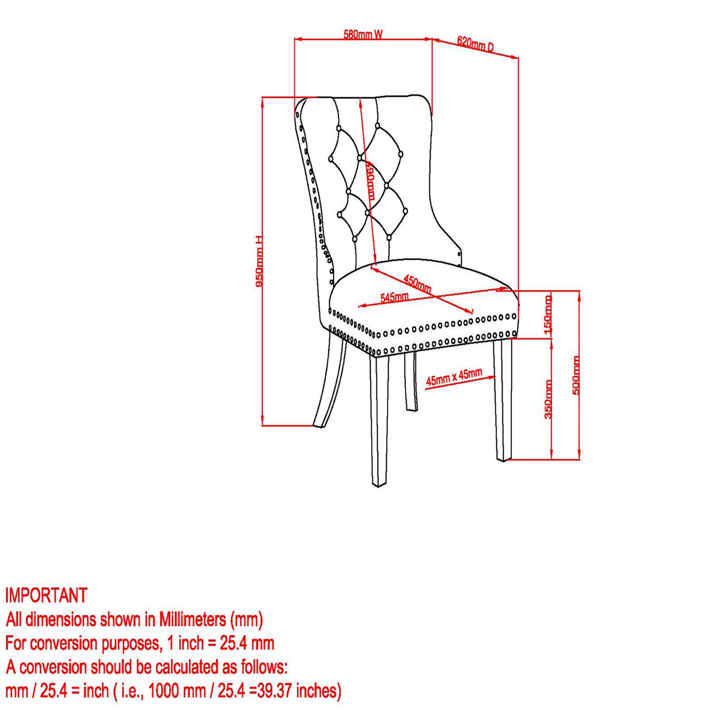 Ensemble de salle à manger Eclipse/Mizal en chêne avec chaise ivoire (table + 6 chaises)
