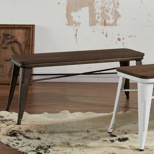 Modus Bench in Gunmetal