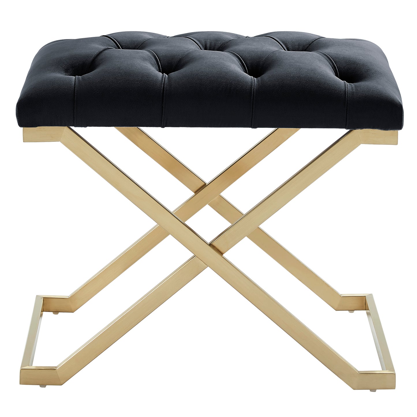 Rada Bench in Black and Gold