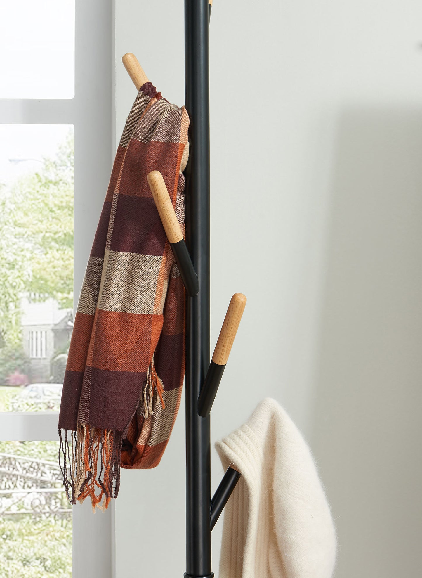 Tenley Coat Rack in Black