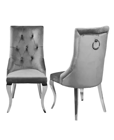 Chaise de salle à manger Lilly Grey (chacune)