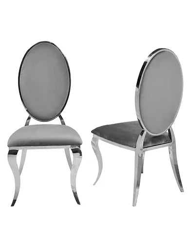 Bronx Grey Dining Chairs (Each)