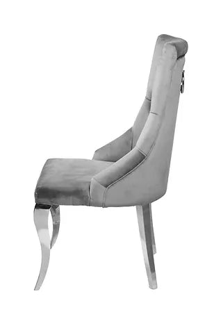 Lilly Light Grey Dining Chairs (Each)