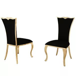 Riley Gold Black Fabric (Each)