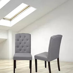 Chaise Ingrid Gris Clair (Chaque)