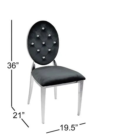 Diamond Black Dining Chairs (Each)