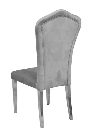 Monica Light Grey Dining Chair (Each)