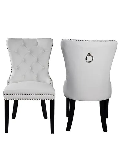 Madrid White PU Leather Chairs (Each)