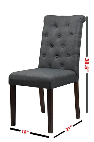 Roxy Chair Dark Grey (Each)