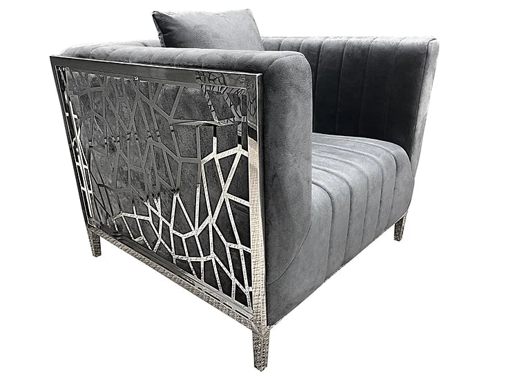Angelina Chair Dark Grey