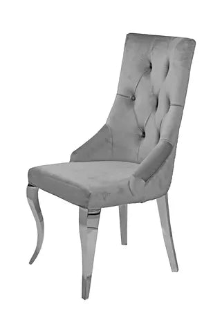 Lilly Light Grey Dining Chairs (Each)