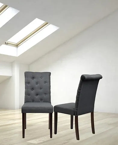 Chaise Roxy Gris Foncé (Chaque)