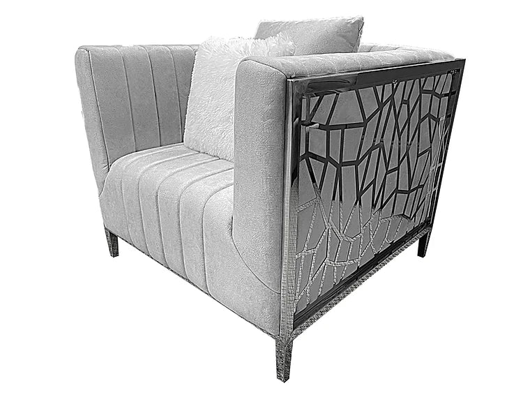 Angelina Chair Light Grey