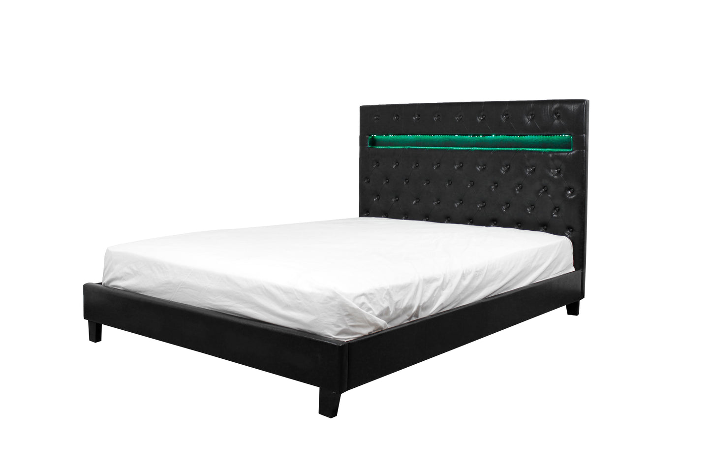 Otis Black Led Bed (Queen/King)