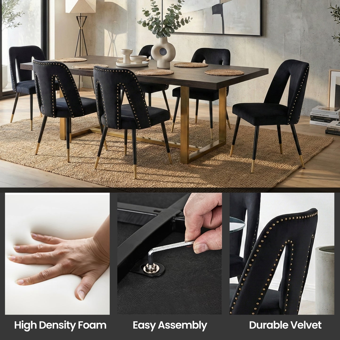 CLEO Dining Chair Set of 1