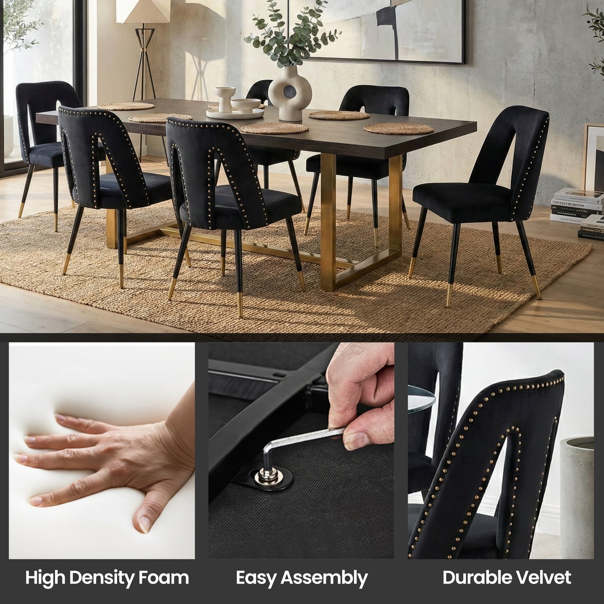 CLEO Dining Chair Set of 1