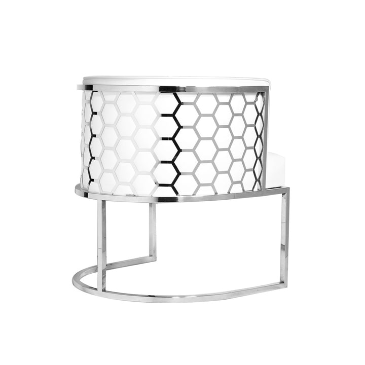 Honeycomb Accent Chair