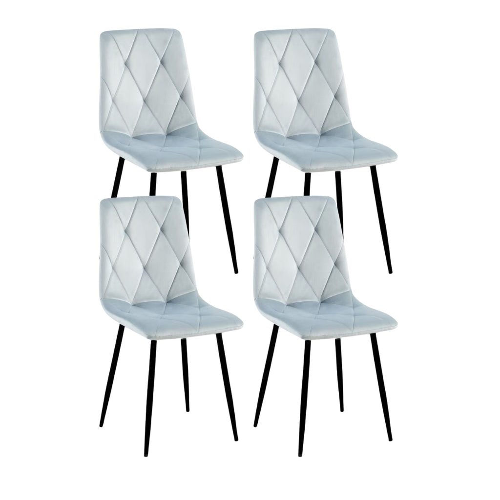 Delhi Modern Velvet Dining Chair