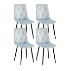 Delhi Modern Velvet Dining Chair