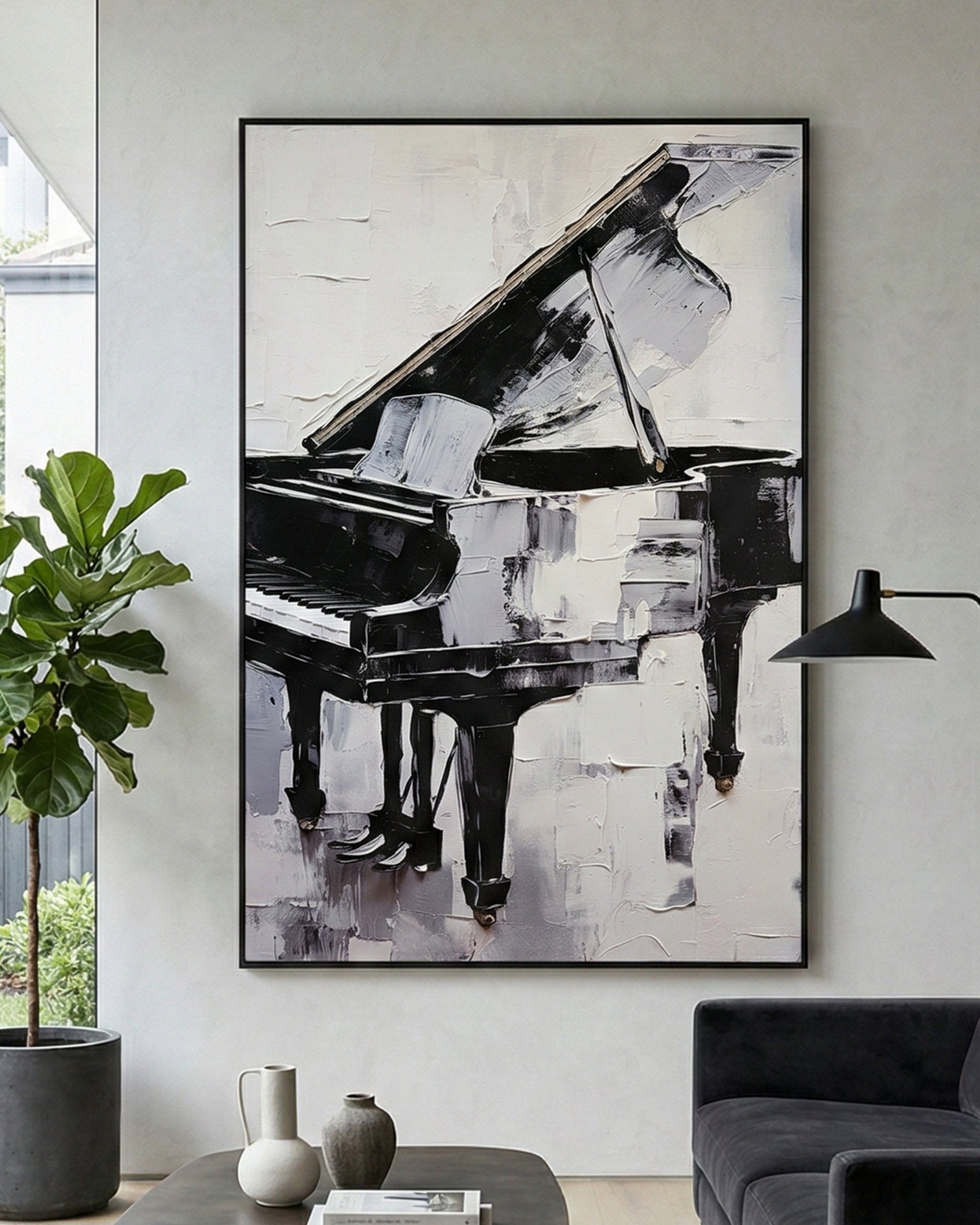 PAINO Wall Art with Metal Frame