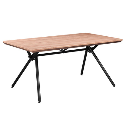 Bronx Rectangular Dining Table, 63" in Natural