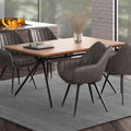 Bronx Rectangular Dining Table, 63" in Natural