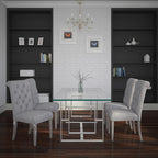 Eros Rectangular Dining Table, 71" INCH