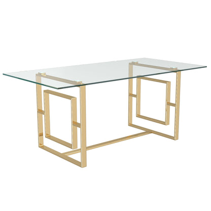 Eros Rectangular Dining Table, 71" INCH