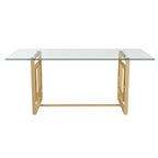 Eros Rectangular Dining Table, 71" INCH