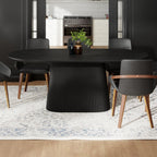 Tovas Oval Dining Table, 79" INCH
